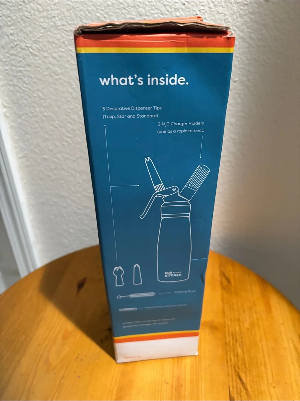 EUR Kitchen Whipped Cream Dispenser NWT